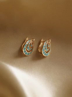 Gabi The Label IREN Earrings - Turqoise *Gold-plated // GABI EXCLUSIVE