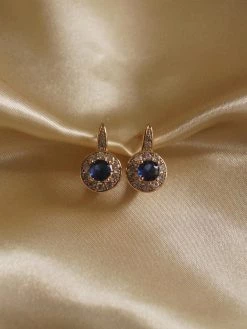 Gabi The Label KATA Earrings - Dark Blue *Gold-plated // GABI EXCLUSIVE