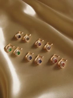 Gabi The Label KATA Earrings - Jade Green *Gold-plated // GABI EXCLUSIVE