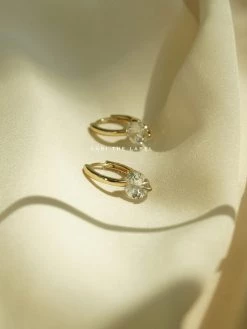 Gabi The Label Klara Huggies *14K Gold-plated EARRINGS