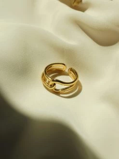 Gabi The Label ISLE OF US Calista Ring *18k Gold-plated S925