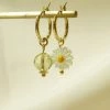 Gabi The Label Mismatched Petite Daisy Hoops EARRINGS