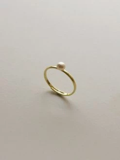 Gabi The Label Pearl Ring - Little Pearl *14k Gold-plated S925