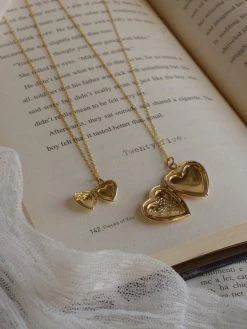 Gabi The Label EMMA Locket Necklace *18K Gold-plated