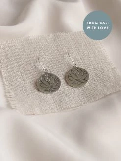 Gabi The Label LOTUS Earrings *925 Sterling Silver // GABI EXCLUSIVE
