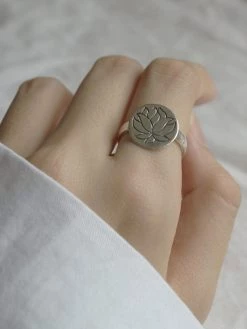 Gabi The Label LOTUS Pendant Ring // GABI EXCLUSIVE