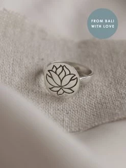 Gabi The Label LOTUS Pendant Ring // GABI EXCLUSIVE