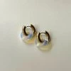 Gabi The Label EARRINGS Donut Hoops - Milky Way