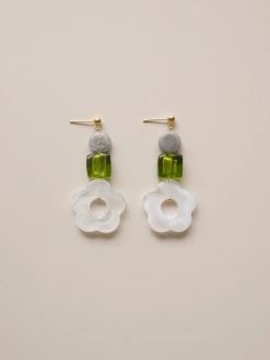 Gabi The Label Mod Flower Earrings *18K Gold-plated