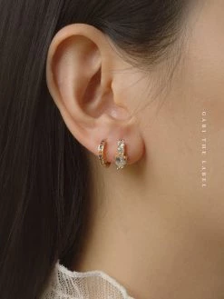 Gabi The Label MOMO Huggies *Gold-plated EARRINGS