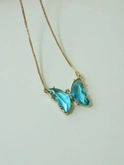 Gabi The Label Butterfly Gift Set - Aqua [ Butterflies ]