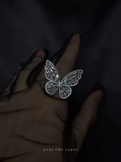 Gabi The Label OAHU Ring - Silver *Platinum-plated