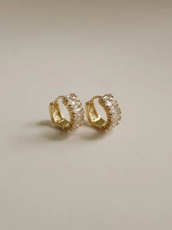 Gabi The Label EARRINGS OLGA Huggies *Gold-plated