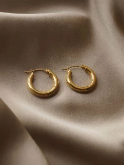 Gabi The Label [ Hoops ] The Omega Hoops - Gold *18k Gold-plated