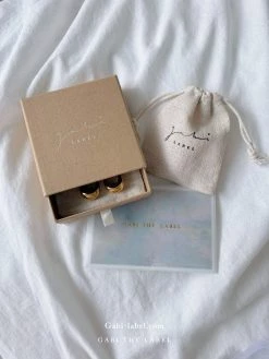 Gabi The Label Gabi Pearl Earrings *18k Gold-plated