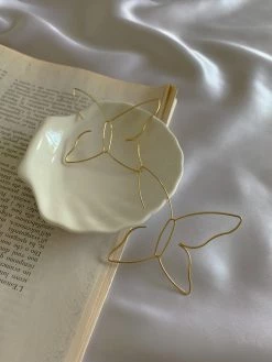 Gabi The Label Papillon (Butterfly) Hoops *Gold-plated