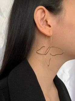 Gabi The Label Papillon (Butterfly) Hoops *Gold-plated