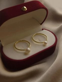 Gabi The Label Pearl Ring - Little Pearl *14k Gold-plated S925