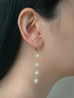 Gabi The Label Triple Pearls Earrings