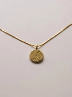 Gabi The Label Peony Pendant Necklace *18K Gold-plated INSPIRED BY NATURE