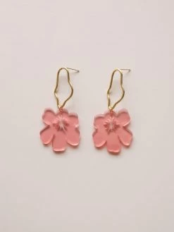 Gabi The Label Anemone Earrings - Petunia Pink