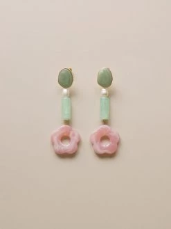 Gabi The Label Peony Earrings - Long