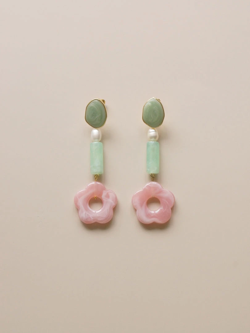 Gabi The Label Peony Earrings - Long