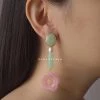 Gabi The Label Peony Earrings - Long