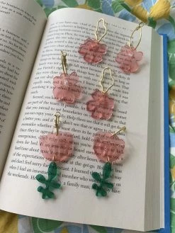 Gabi The Label Anemone Earrings - Petunia Pink