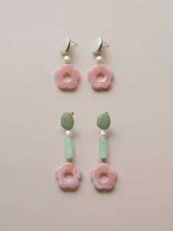 Gabi The Label Peony Earrings - Short