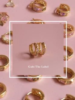 Gabi The Label POSE Huggies *Gold-plated