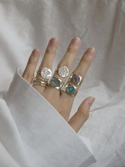 Gabi The Label LOTUS Pendant Ring // GABI EXCLUSIVE