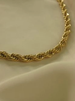 Gabi The Label Rope Necklace - Chunky *18K Gold-plated Stainless Steel