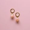 Gabi The Label Romance Rose Huggies *18K Gold-plated EARRINGS