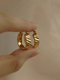 Gabi The Label ROWLEY Hoops *Gold-plated