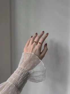 Gabi The Label Ruby Heart Gemstone Ring