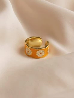 Gabi The Label SAORI Ring - Yellow *Gold-plated S925