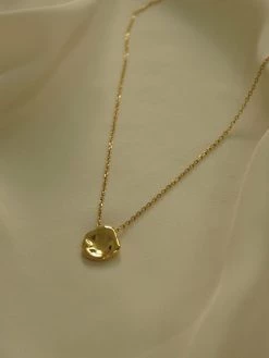 Gabi The Label The Sentient Pendant Necklace *18K Gold-plated Stainless Steel