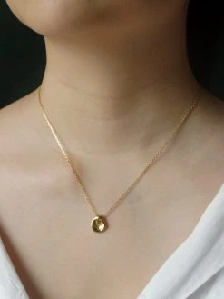 Gabi The Label The Sentient Pendant Necklace *18K Gold-plated Stainless Steel