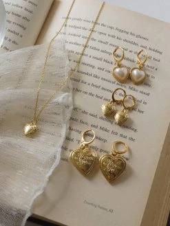 Gabi The Label EMMA Locket Huggies *18K Gold-plated