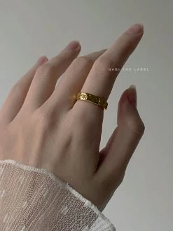 Gabi The Label Sibyl Ring *18k Gold-plated ISLE OF US