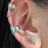 Gabi The Label Thick Ear Cuff - Silver EARRINGS