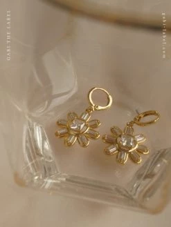 Gabi The Label DAISY Huggies *18K Gold-plated EARRINGS