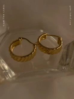 Gabi The Label ROWLEY Hoops *Gold-plated