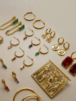 Gabi The Label [ Huggies ] Eye Of Horus Huggies *18K Gold-plated