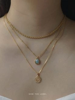 Gabi The Label Thais Necklace *18K Gold-plated Stainless Steel ISLE OF US