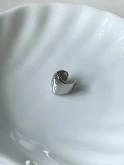 Gabi The Label Thick Ear Cuff - Silver EARRINGS