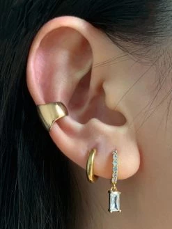 Gabi The Label EARRINGS Thick Ear Cuff - Gold