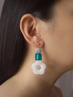 Gabi The Label Mod Flower Earrings *18K Gold-plated