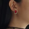Gabi The Label EARRINGS XENIA Earstuds - Red